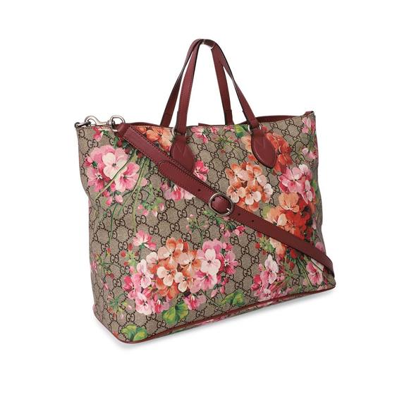 GUCCI Supreme GG Blooms Tote - Picture 4 of 8